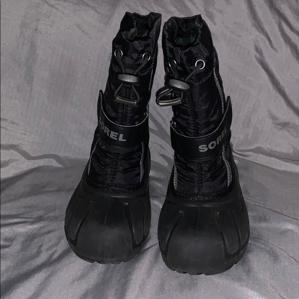 Sorel toddler boy size 12 boots